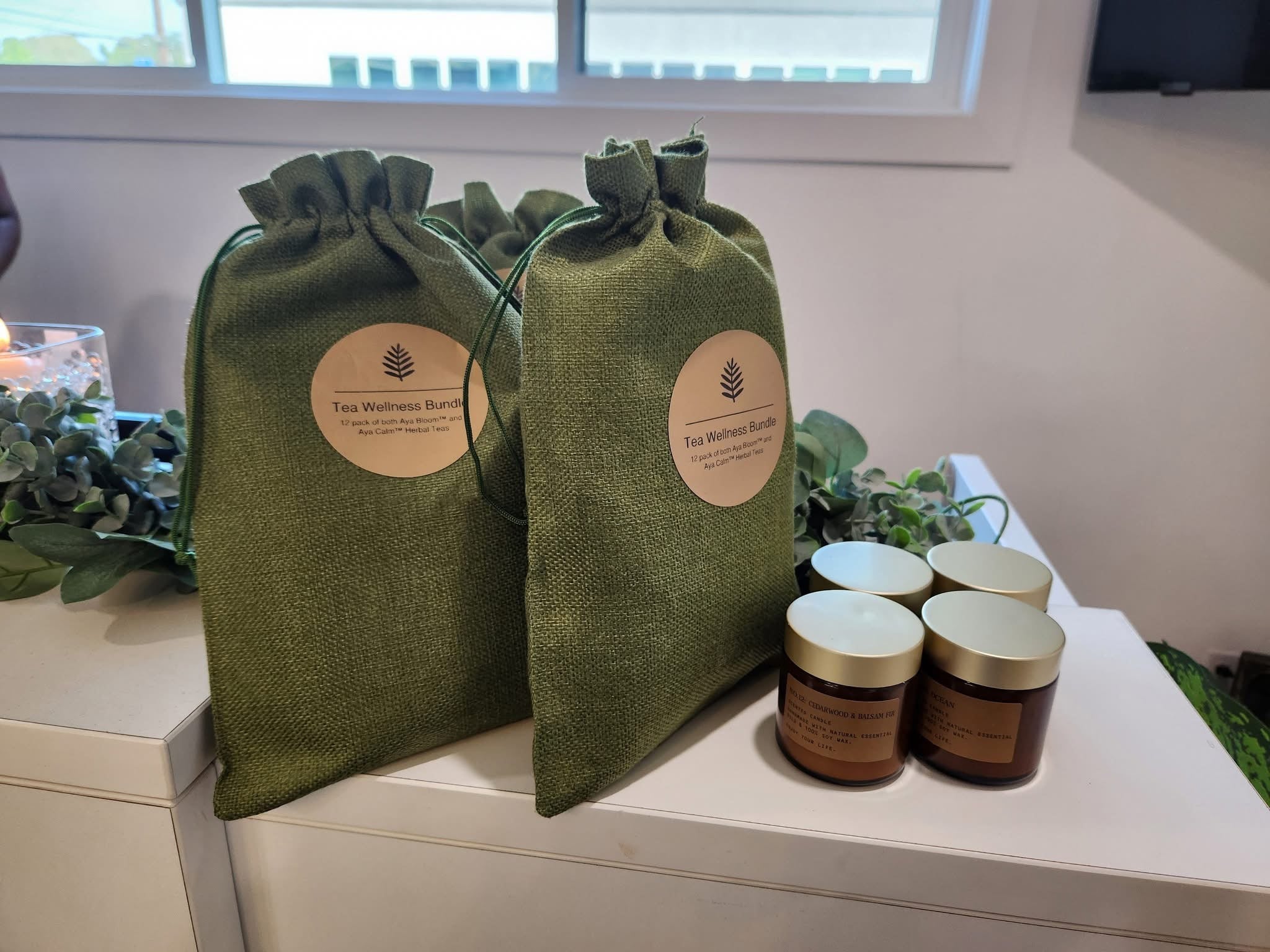 Rise & Rest Custom Tea Bundle (Aya Bloom™ + Aya Calm™) | The Daily Rhythm Bundle