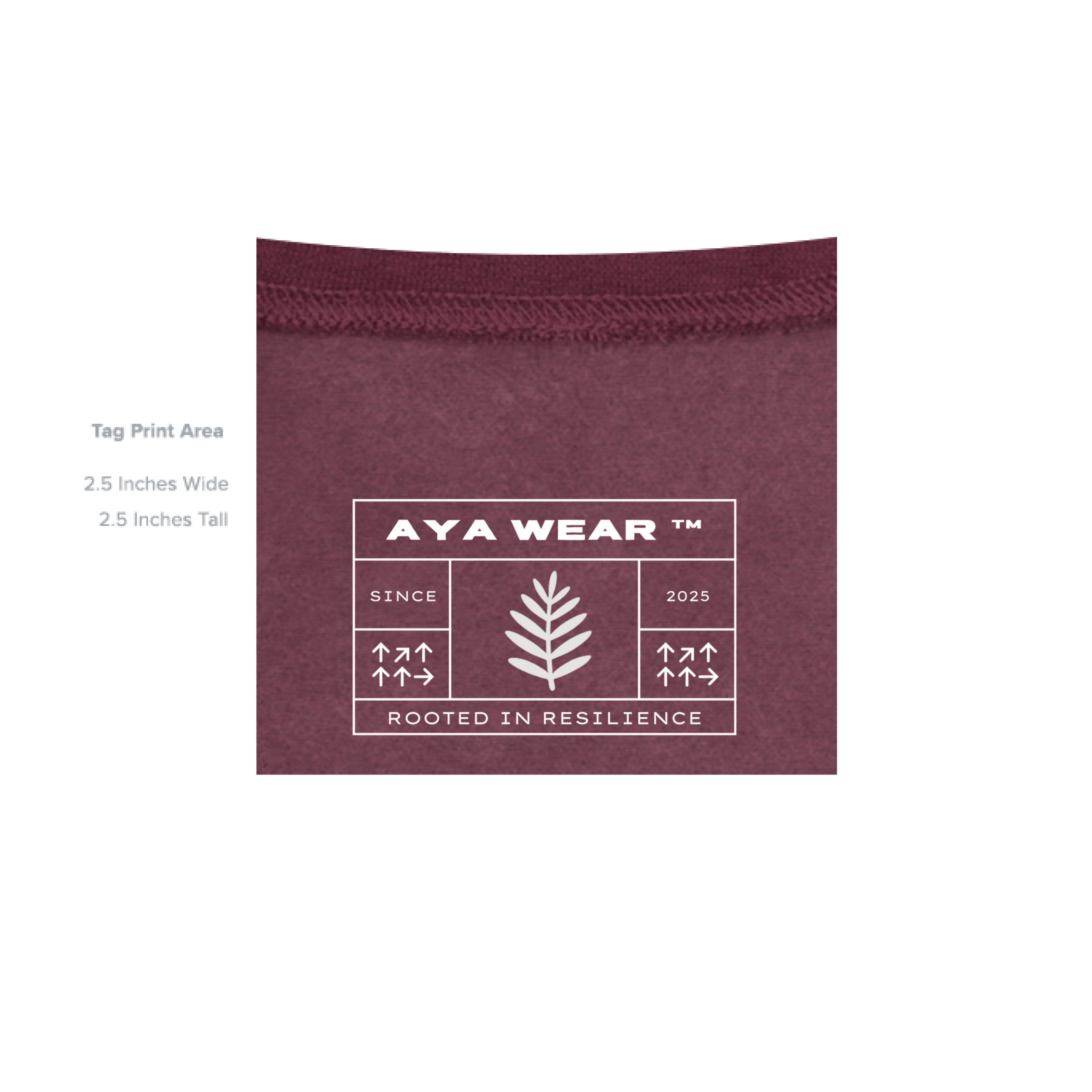Heather Sport Dark Maroon - INSIDE_TAG_LINE