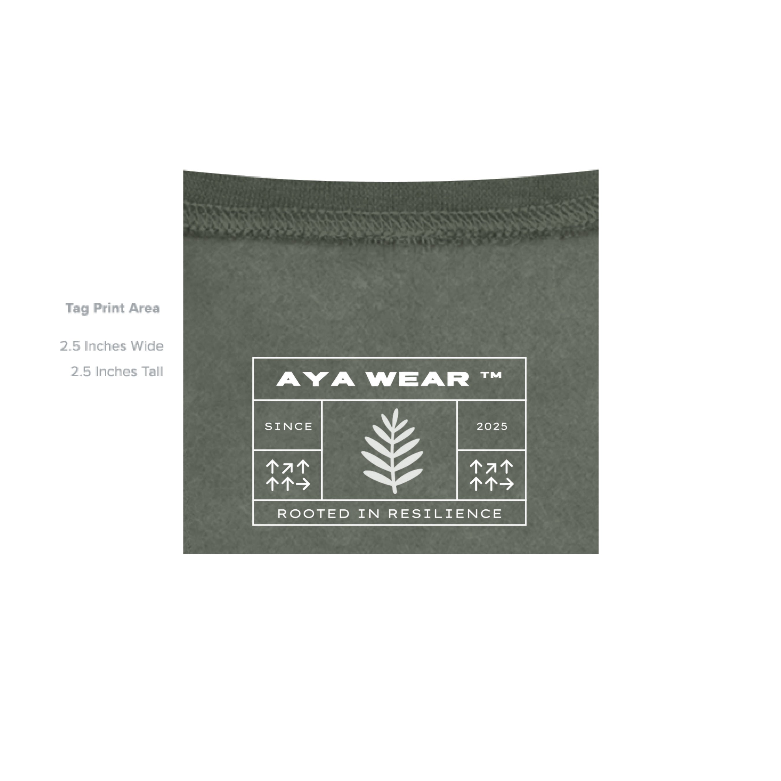 MILITARY GREEN - INSIDE_TAG_LINE