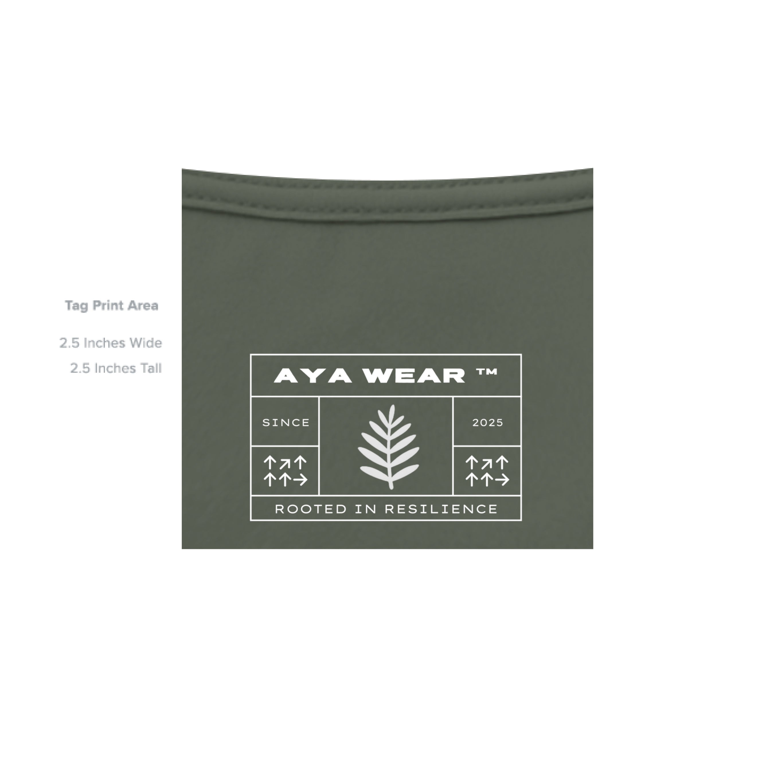 MILITARY GREEN - INSIDE_TAG_LINE